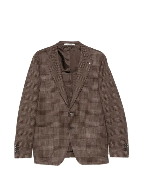 Tagliatore check-pattern blazer