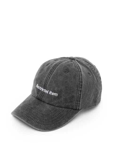 Anya Hindmarch embroidered washed cap