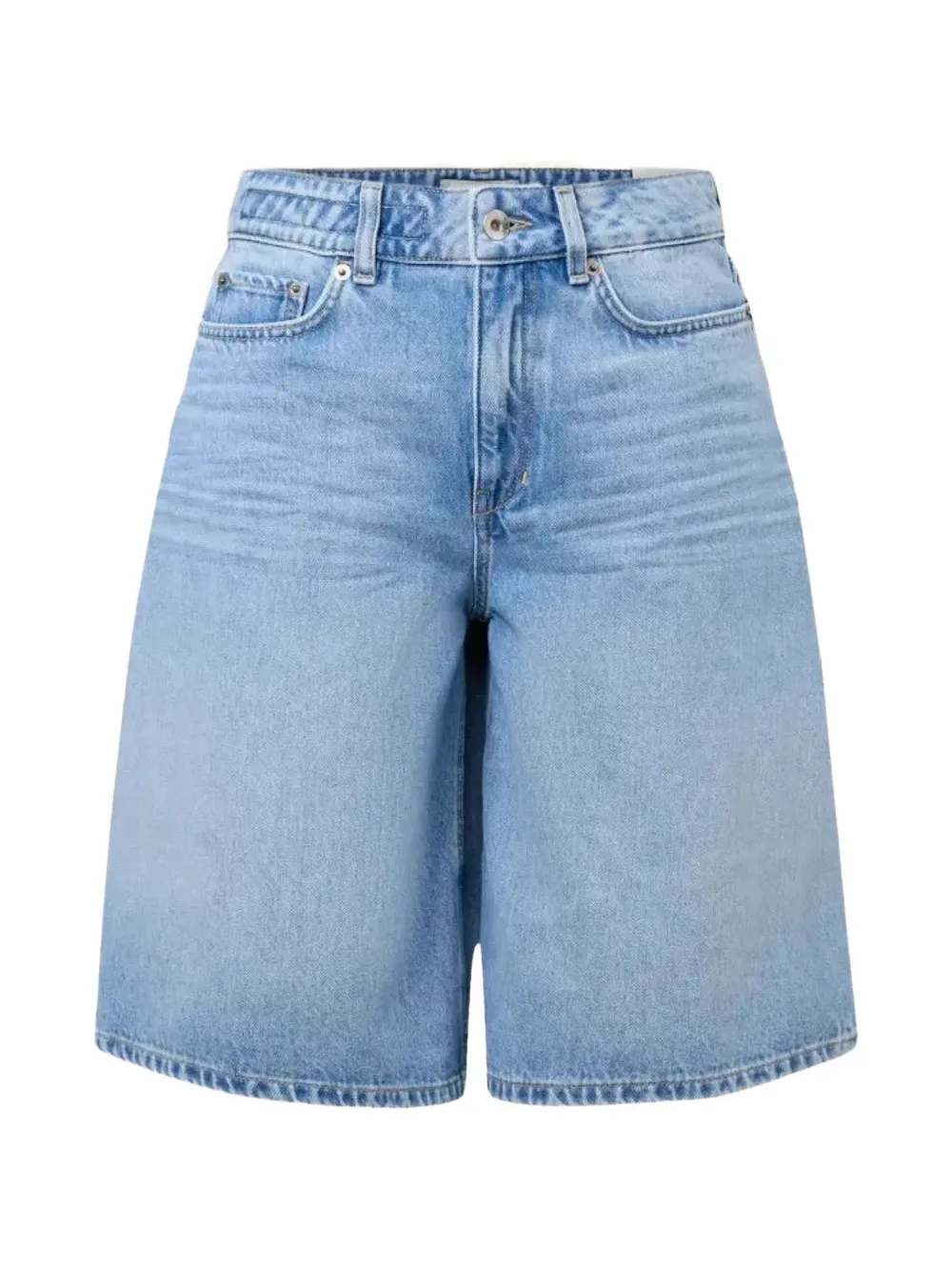Drykorn faded-effect denim shorts - Blau