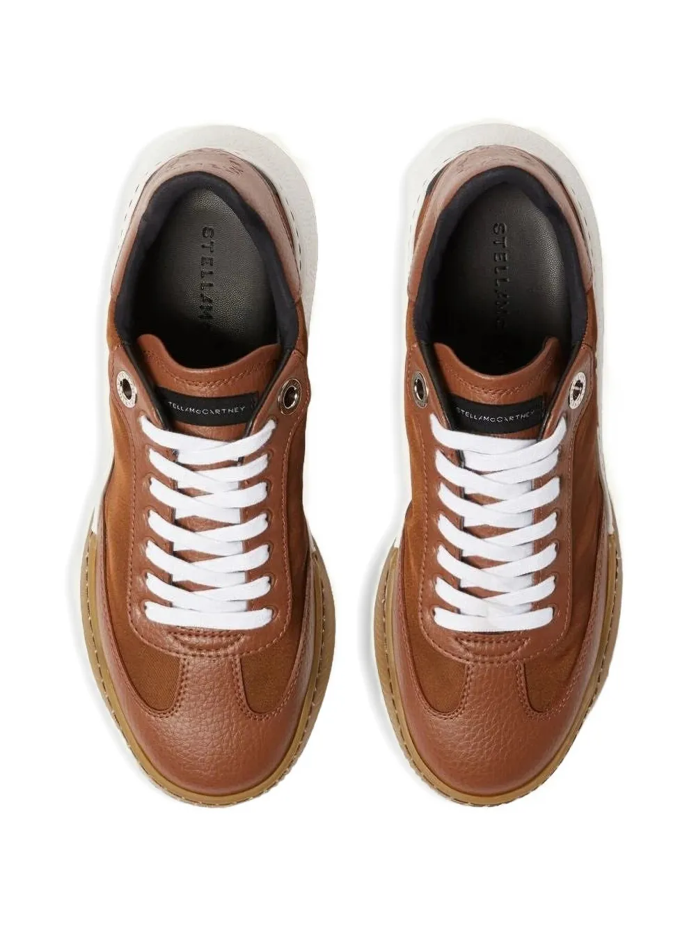 Stella McCartney Loop panelled sneakers Bruin