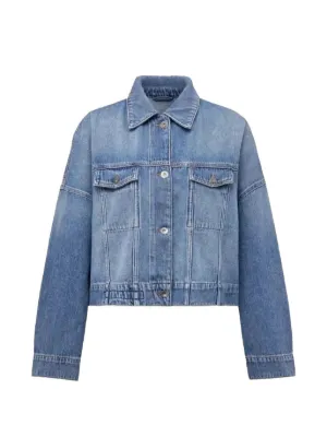 Scotch & Soda ボクシーデニムジャケット | ブルー | FARFETCH JP