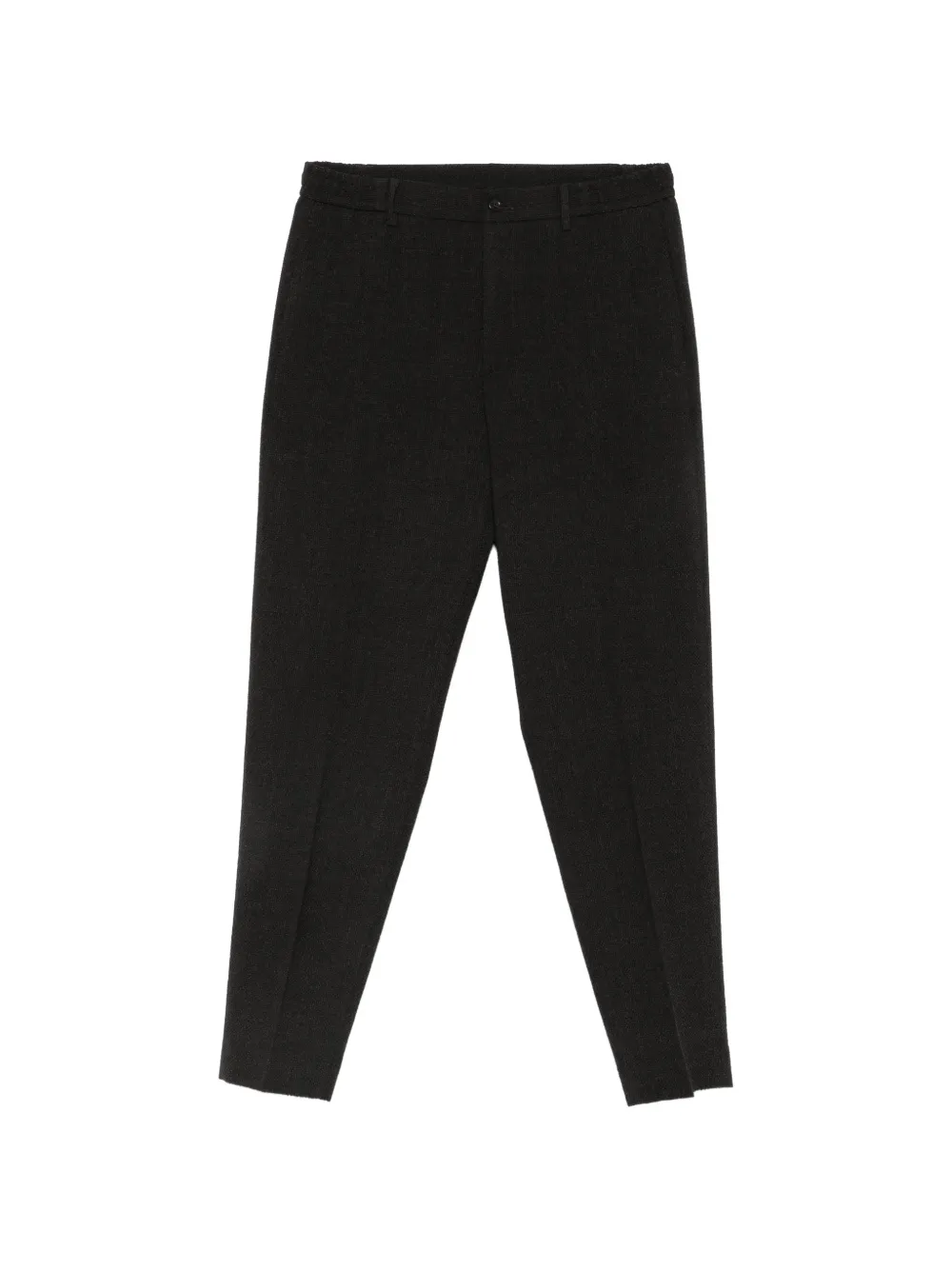Tagliatore textured slim-fit trousers - Nero
