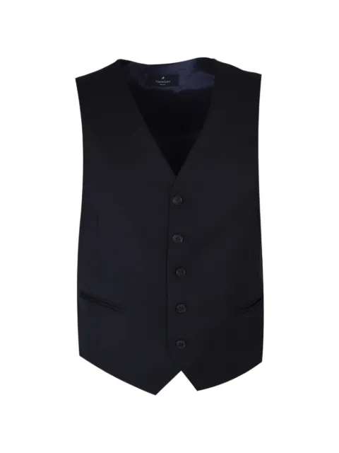 Tombolini v-neck button-up waistcoat