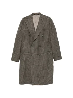 Balenciaga Pre-Owned チェック ダブルコート | グレー | FARFETCH JP