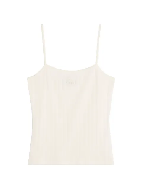 Maison Kitsuné logo-print top
