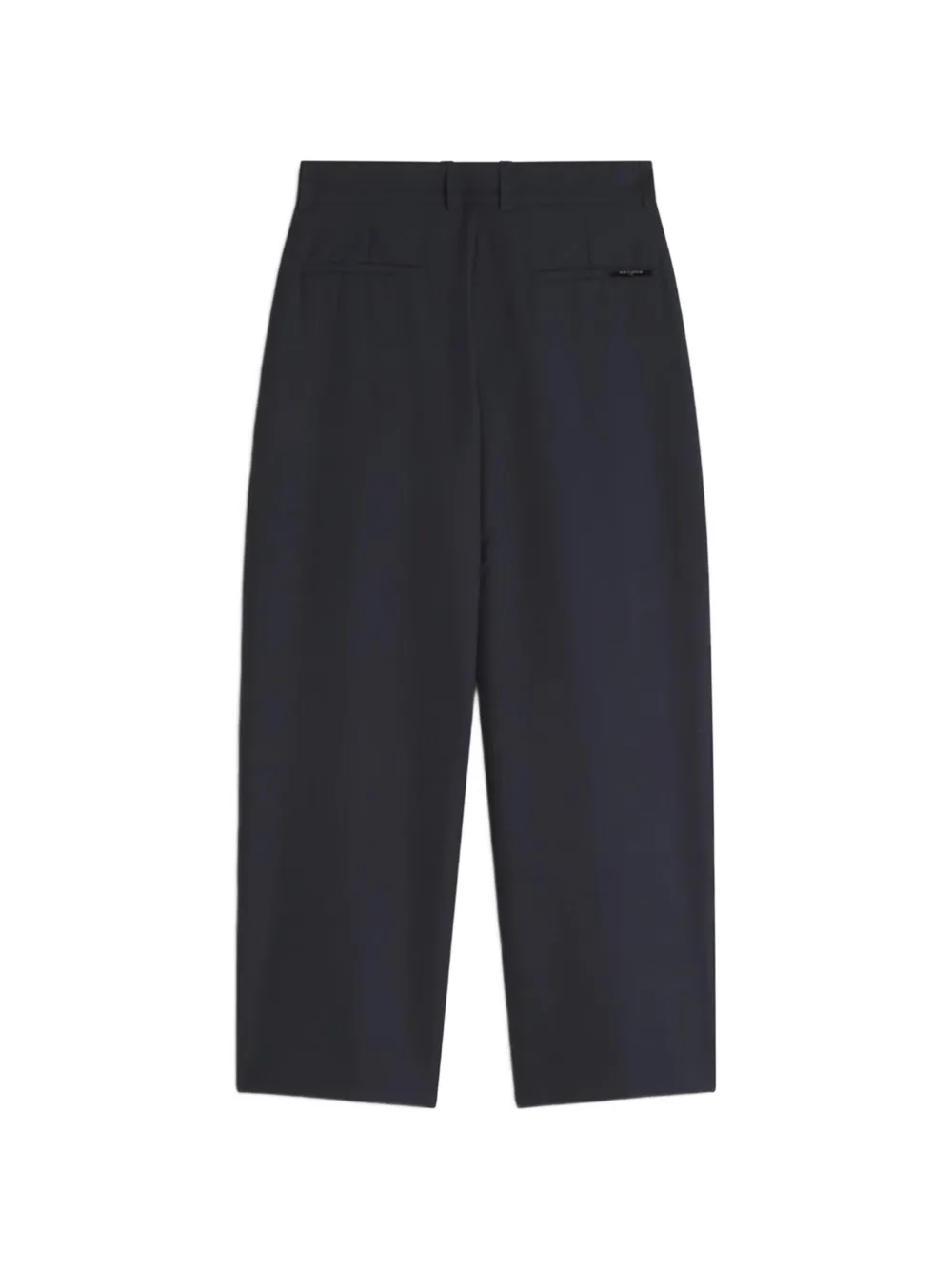 Maison Kitsuné Plooibroek met wijde pijpen Blauw