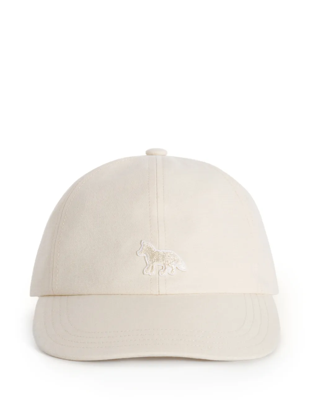 Maison Kitsuné Baby Fox logo-atch baseball cap - Toni neutri