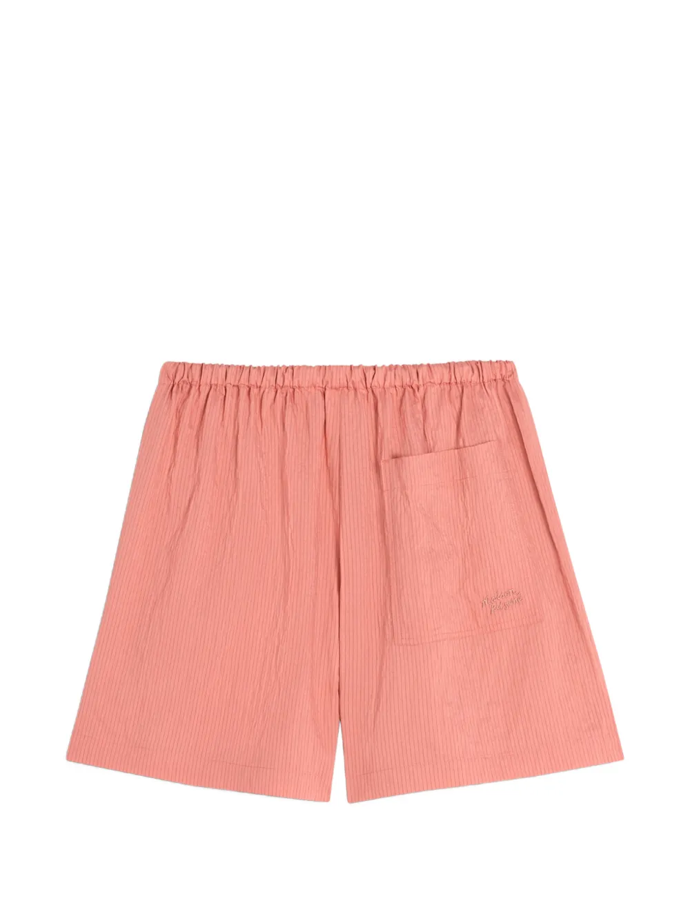 Maison Kitsuné Shorts met trekkoord Roze