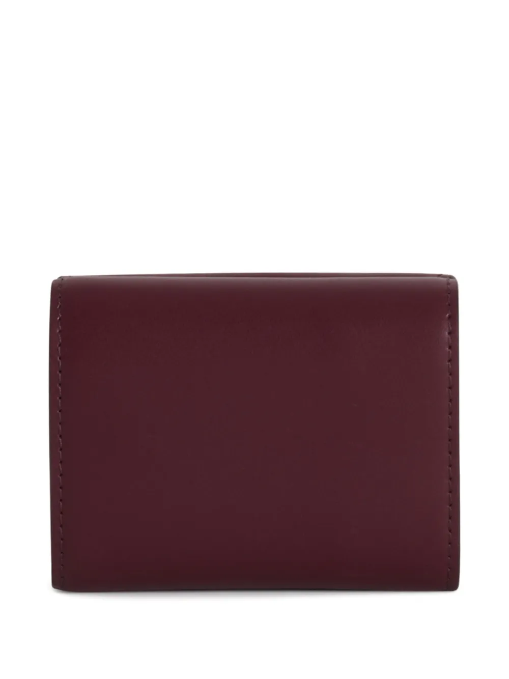 Maison Kitsuné Eddie portemonnee Rood