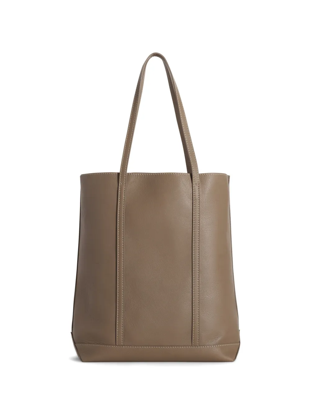 Maison Kitsuné Shopper met logoprint Beige