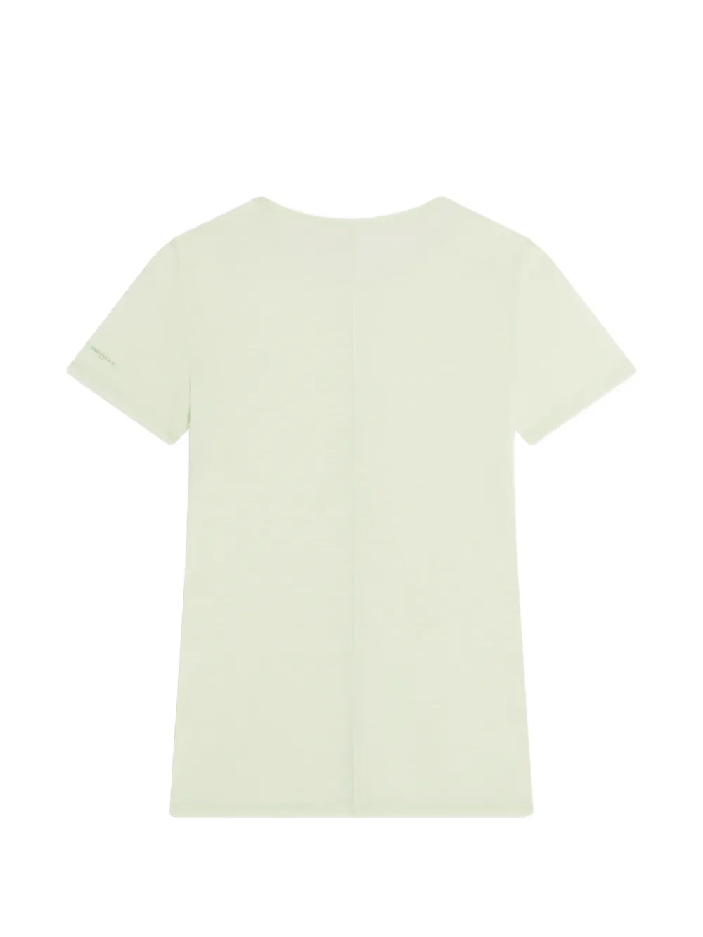 Maison Kitsuné T-shirt met afwerking Groen