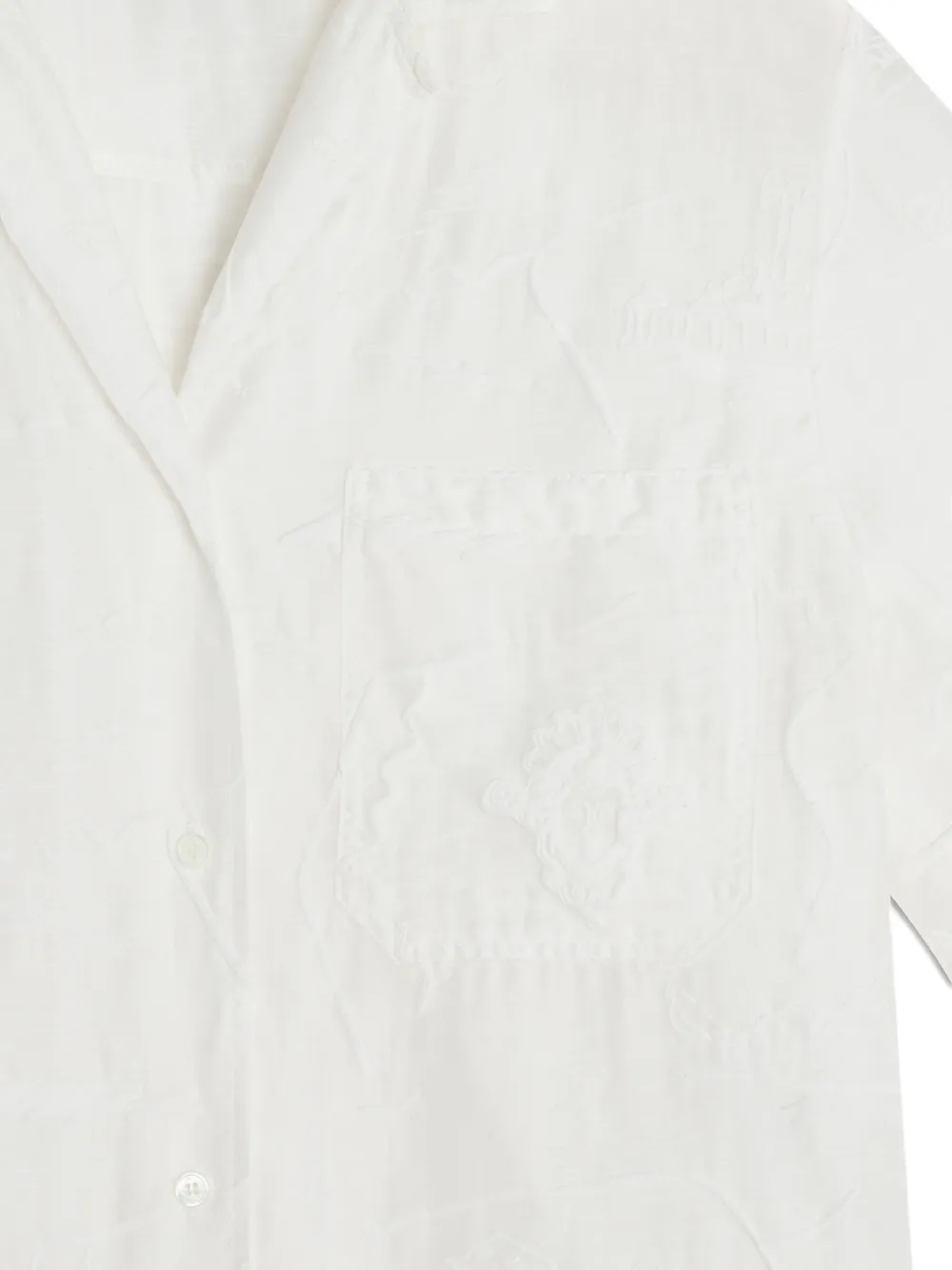 Maison Kitsuné Parisian Map blouse Wit