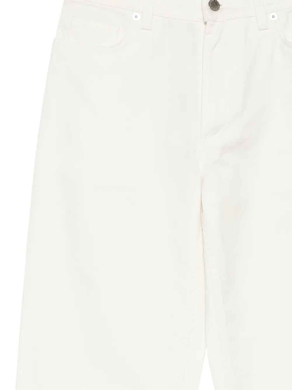 Maison Kitsuné Straight jeans Wit