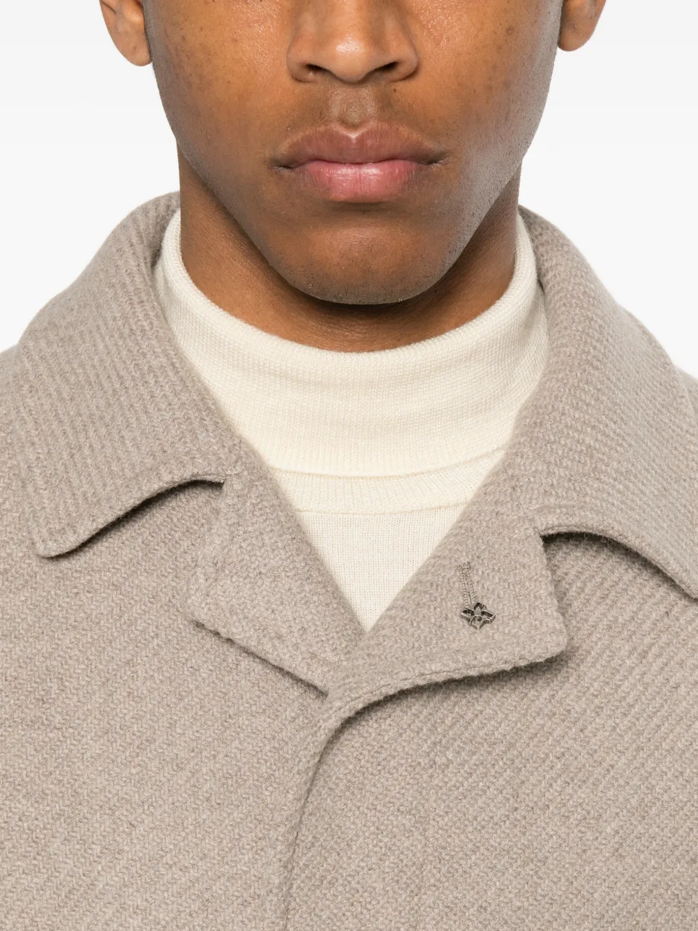 Tagliatore Jas met ceintuur Beige