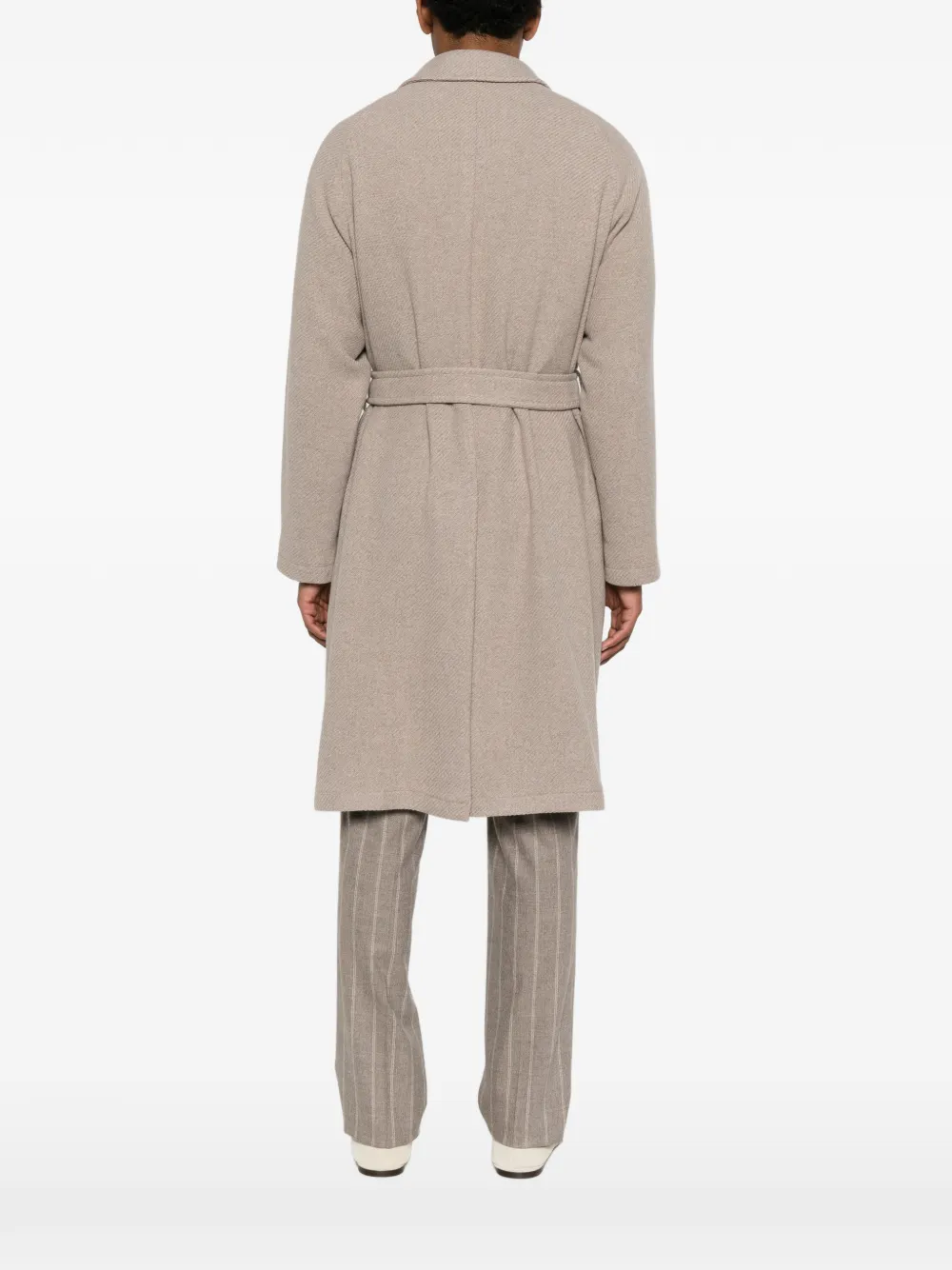 Tagliatore Jas met ceintuur Beige