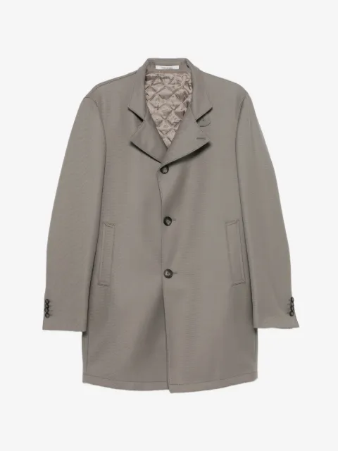 Tagliatore Gordon high-neck button-up coat