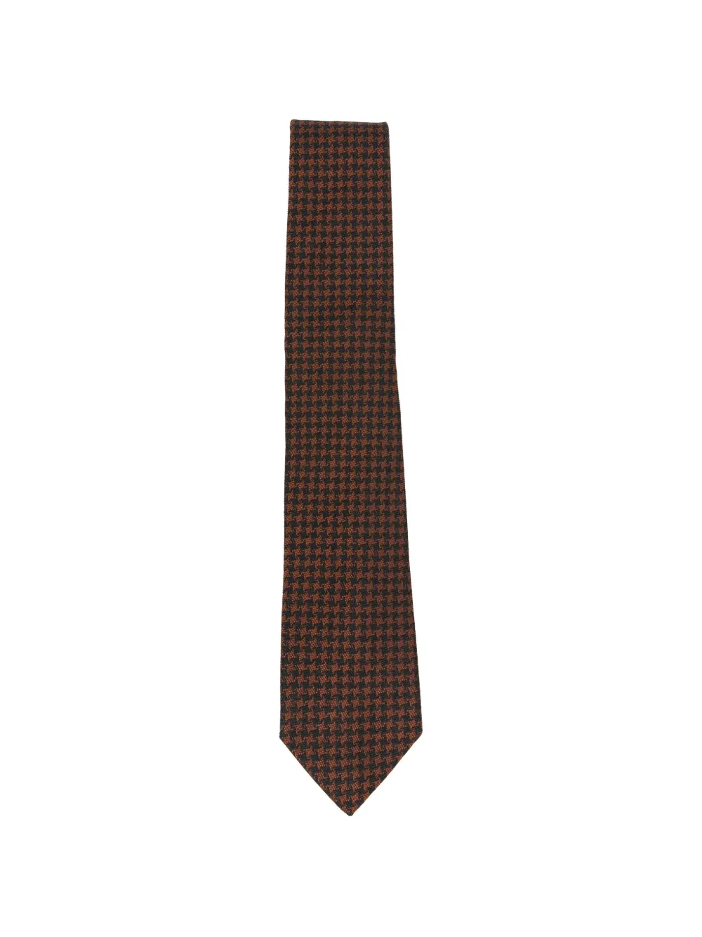 Tagliatore houndstooth-pattern tie - Blu