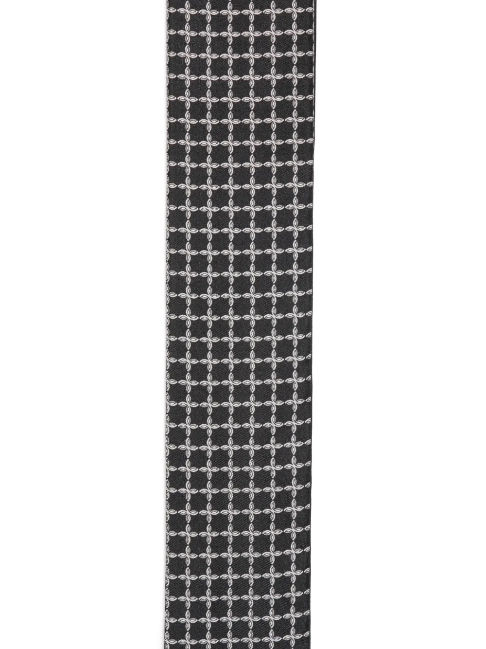 Tagliatore Sjaal met geometrische print Zwart