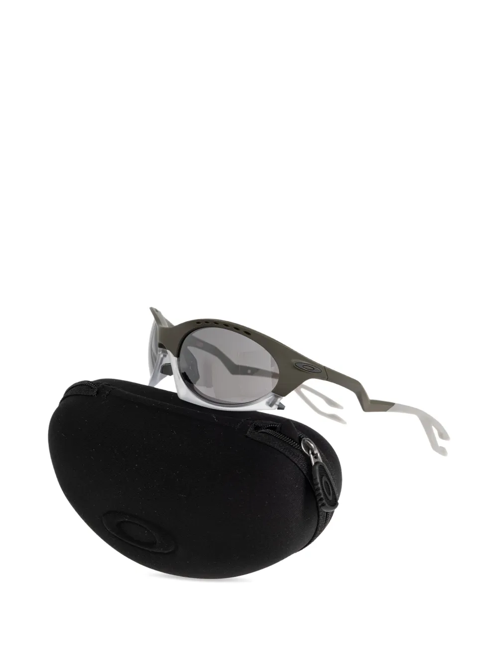 Oakley Plantaris zonnebril met cat-eye montuur Groen