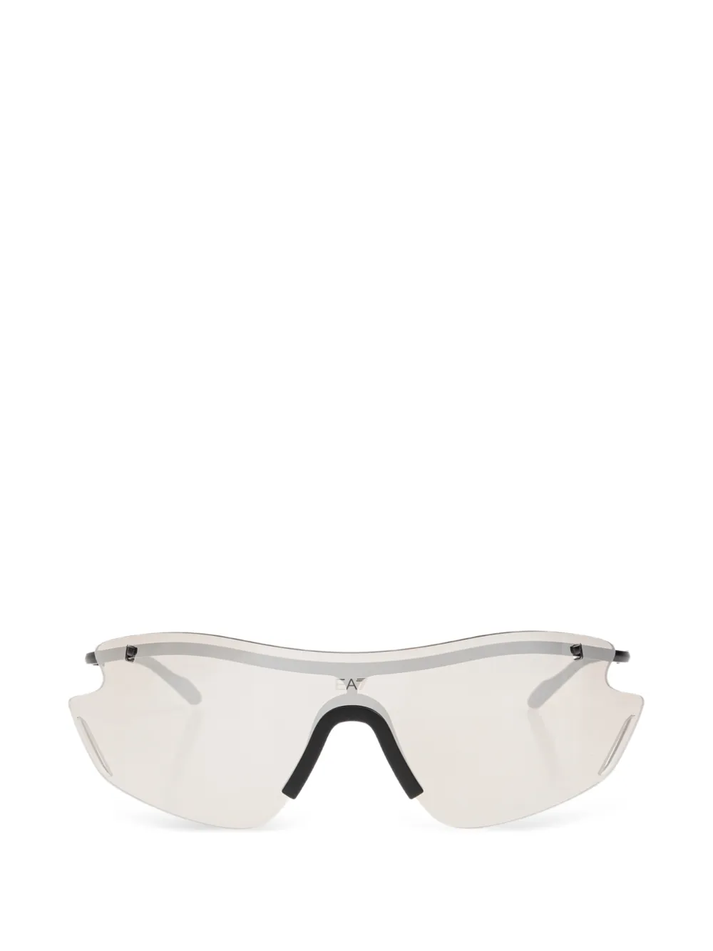 Ea7 Emporio Armani rimless geometric-frame sunglasses - Nero