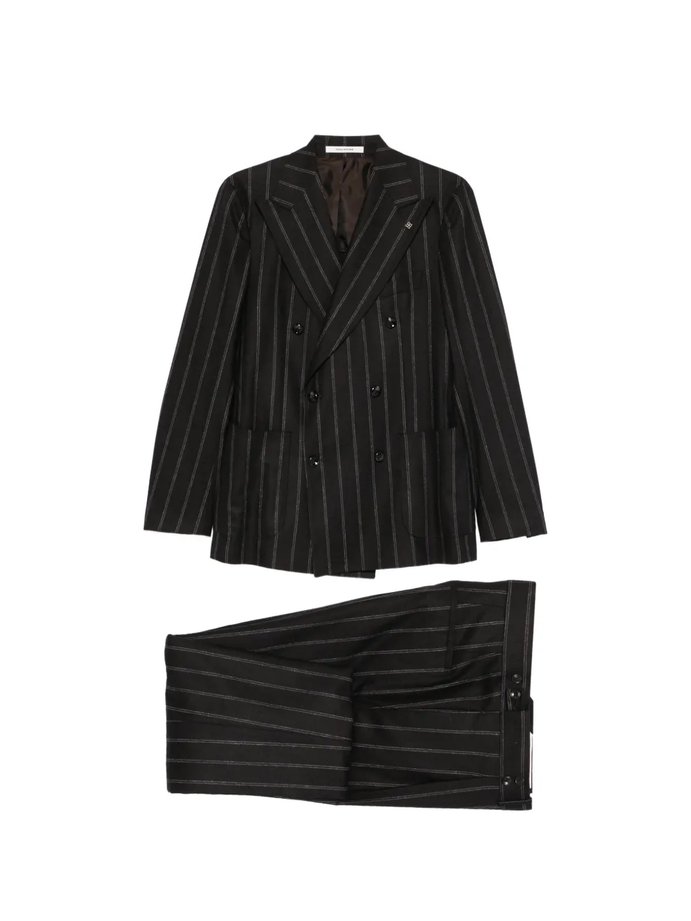 Tagliatore double-breasted suit - Nero
