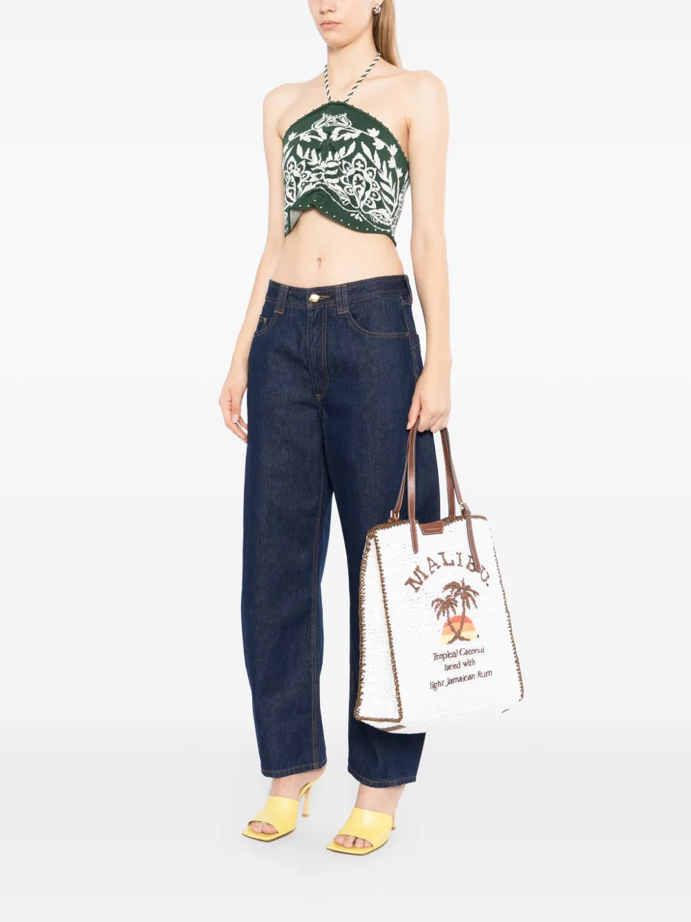 Anya Hindmarch Malibu shopper Beige
