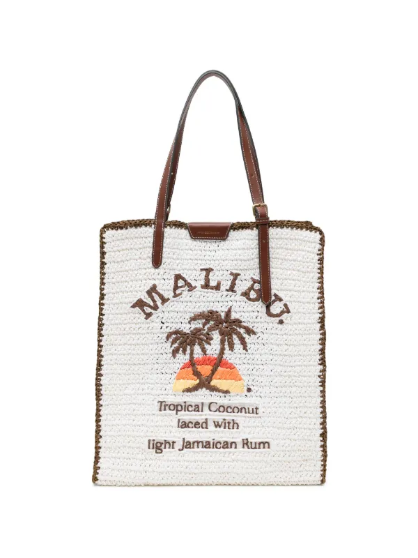 Anya Hindmarch Malibu Tote Bag in Neutrals