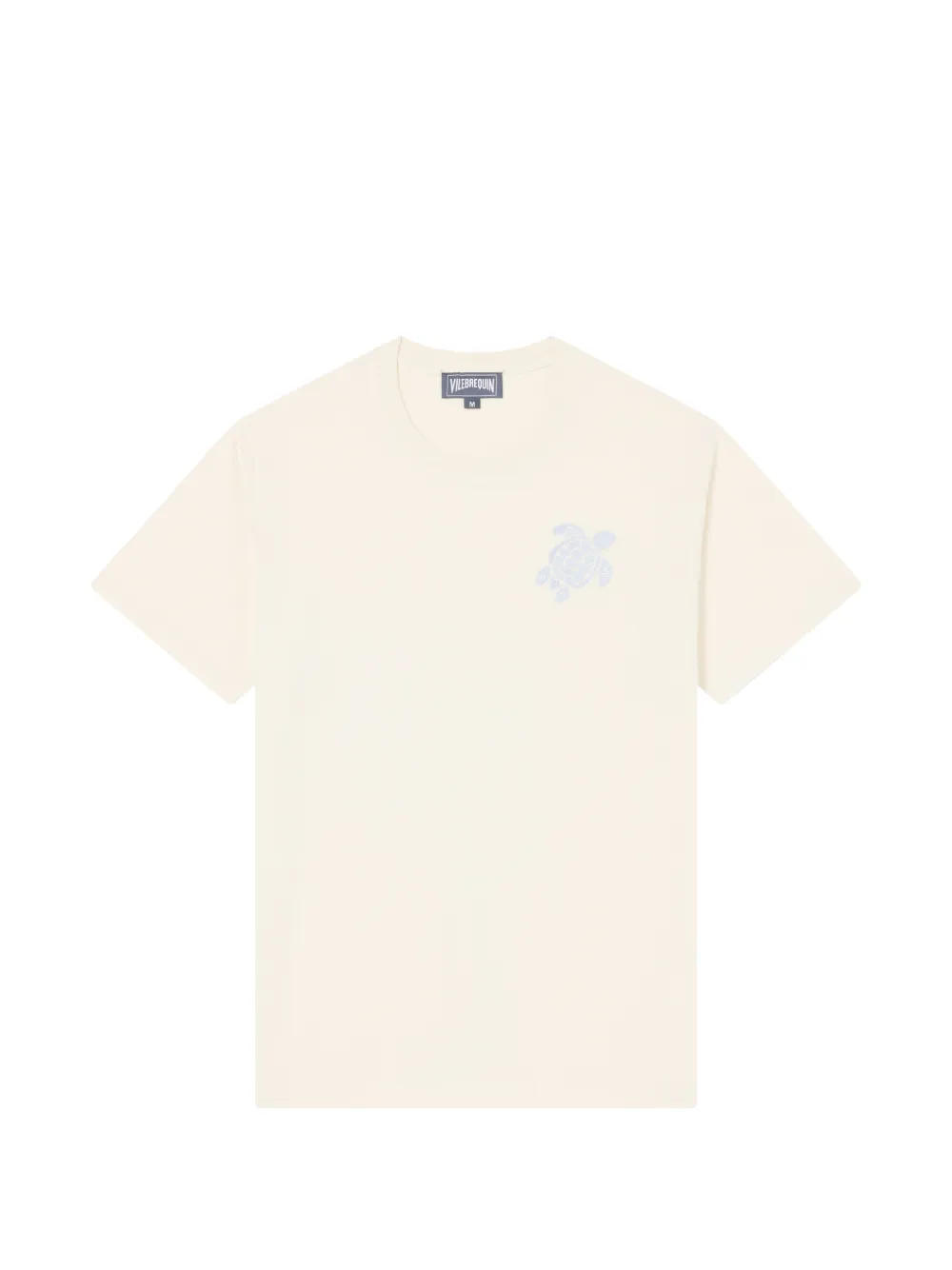Vilebrequin turtle embroidery T-shirt - Nude
