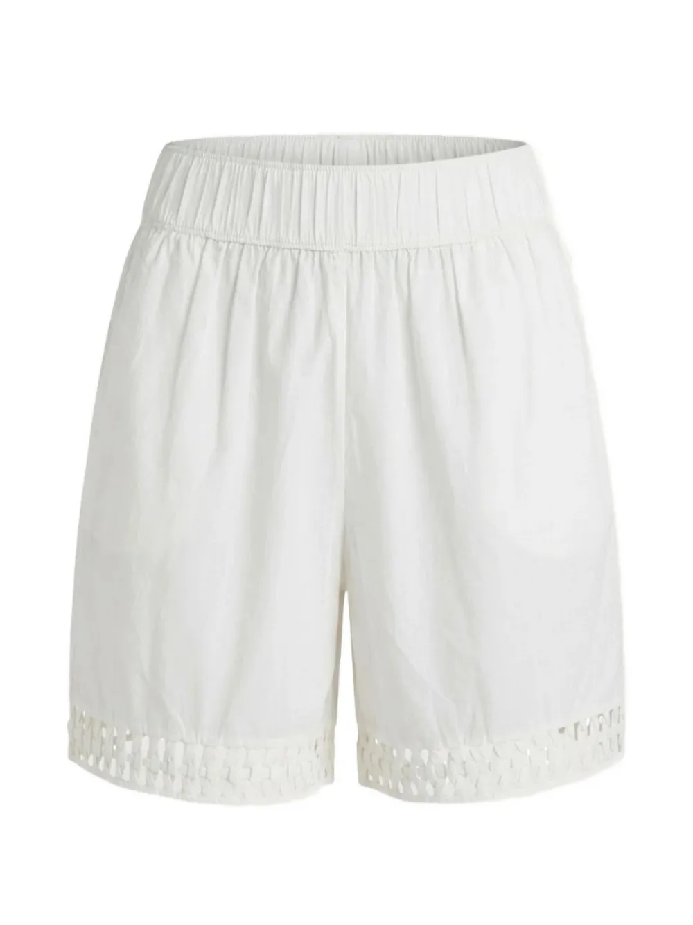 SCARLETT POPPIES Tommie cut-out shorts - Bianco