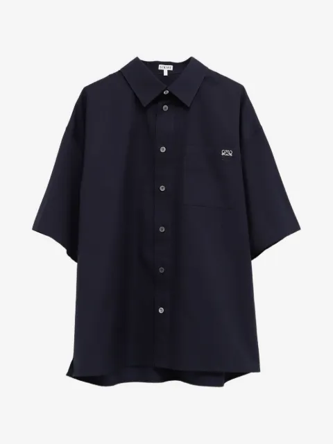 LOEWE Hemd mit Stickerei