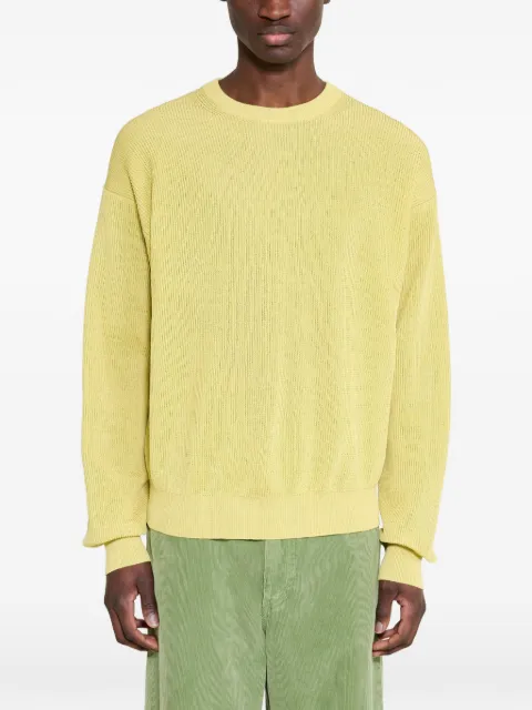 Auralee rib-knit cotton sweater