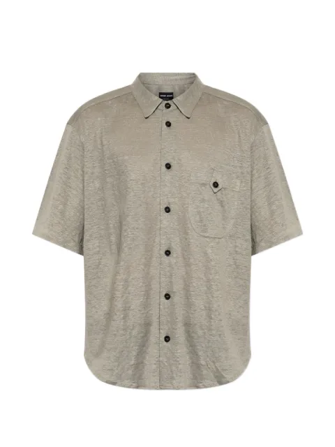 Giorgio Armani Camisa mangas curtas com abotoamento