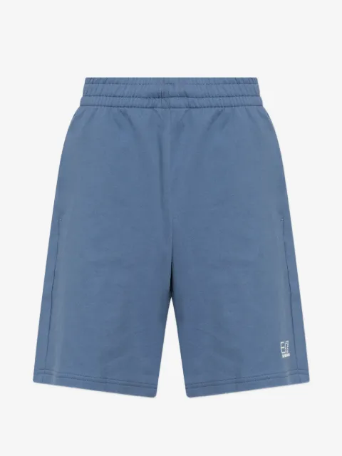 Ea7 Emporio Armani shorts deportivos con pretina elástica y logo estampado