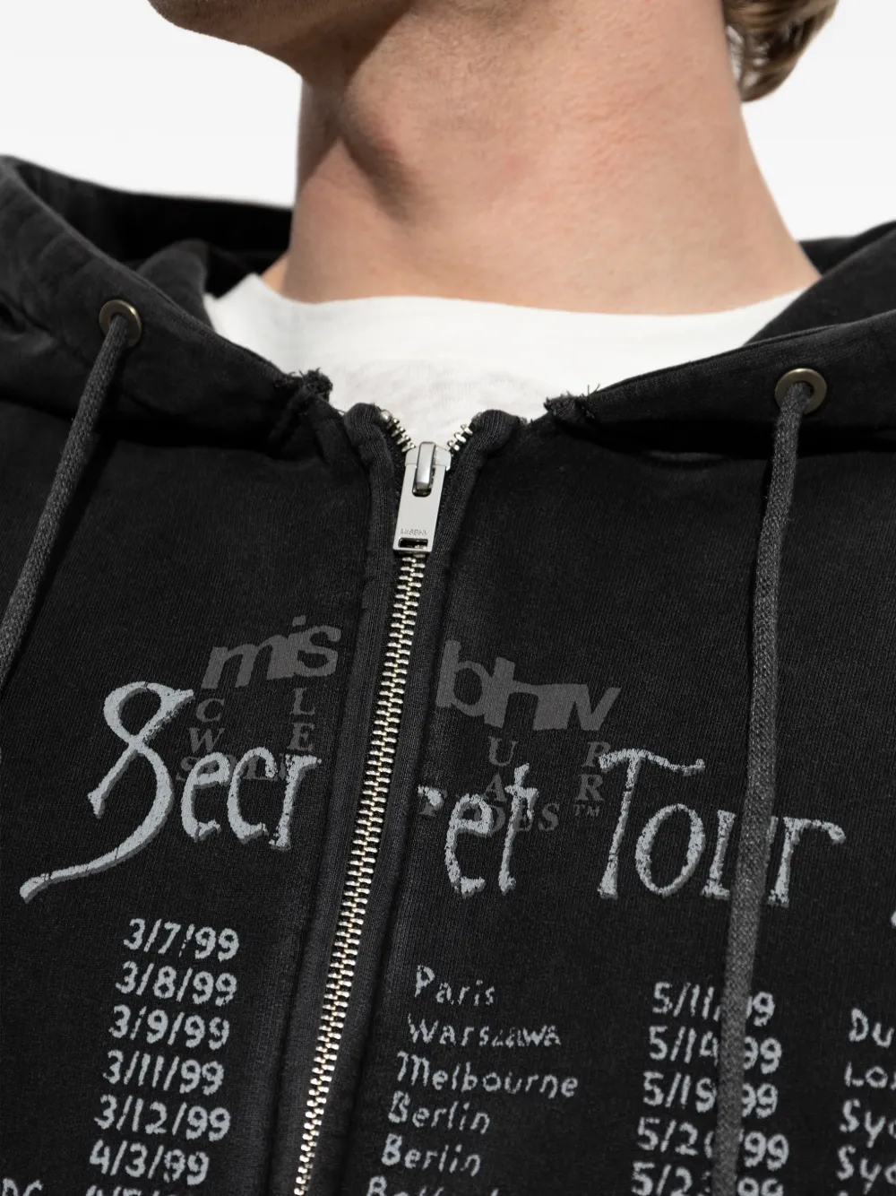 MISBHV Hoodie met print Zwart