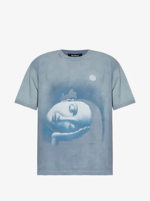 MISBHV graphic-print distressed T-shirt