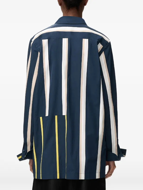 LOEWE ストライプ シャツ | ブルー | FARFETCH JP
