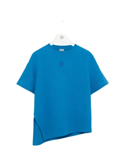 LOEWE asymmetric Anagram T-shirt in cotton blend