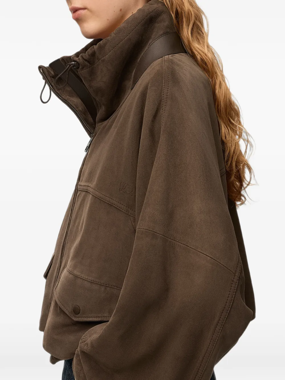 LOEWE Suède jack Bruin