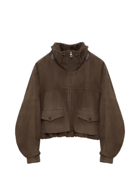 LOEWE jacket in suede goatskin
