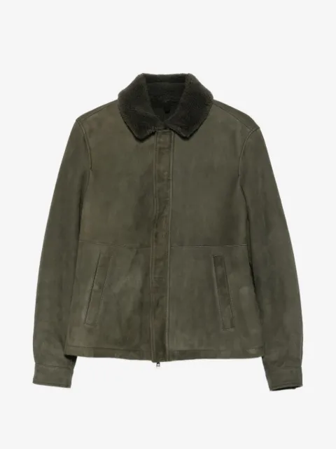 Tagliatore Stow suede jacket