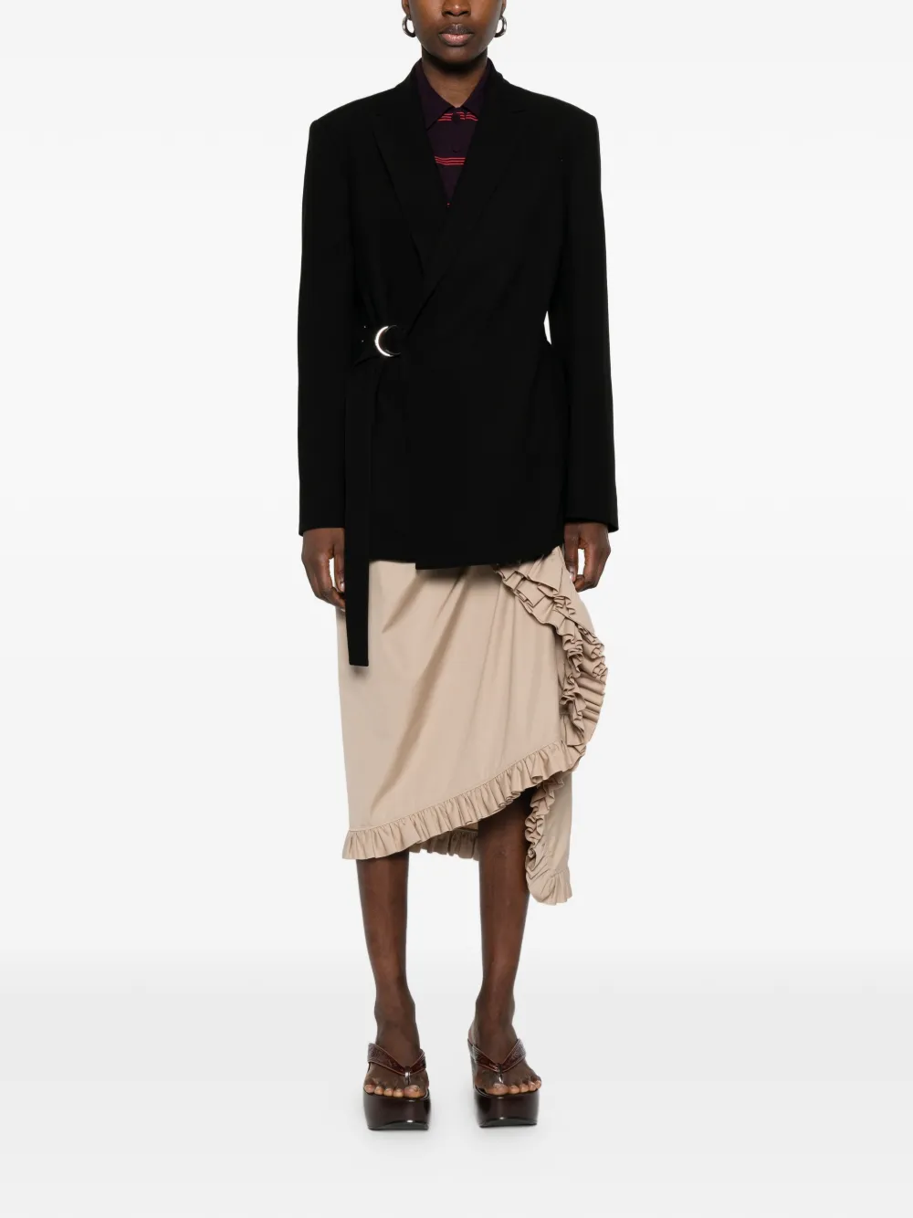 LOEWE Wollen blazer Zwart