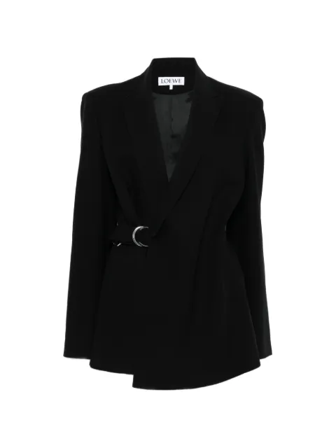 LOEWE Anagram-embroidered layered-cuff blazer