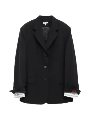 Yohji Yamamoto バルーンスリーブ ラップジャケット | ブラック