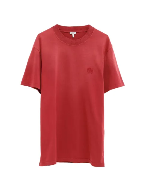 LOEWE camiseta con bordado Anagram