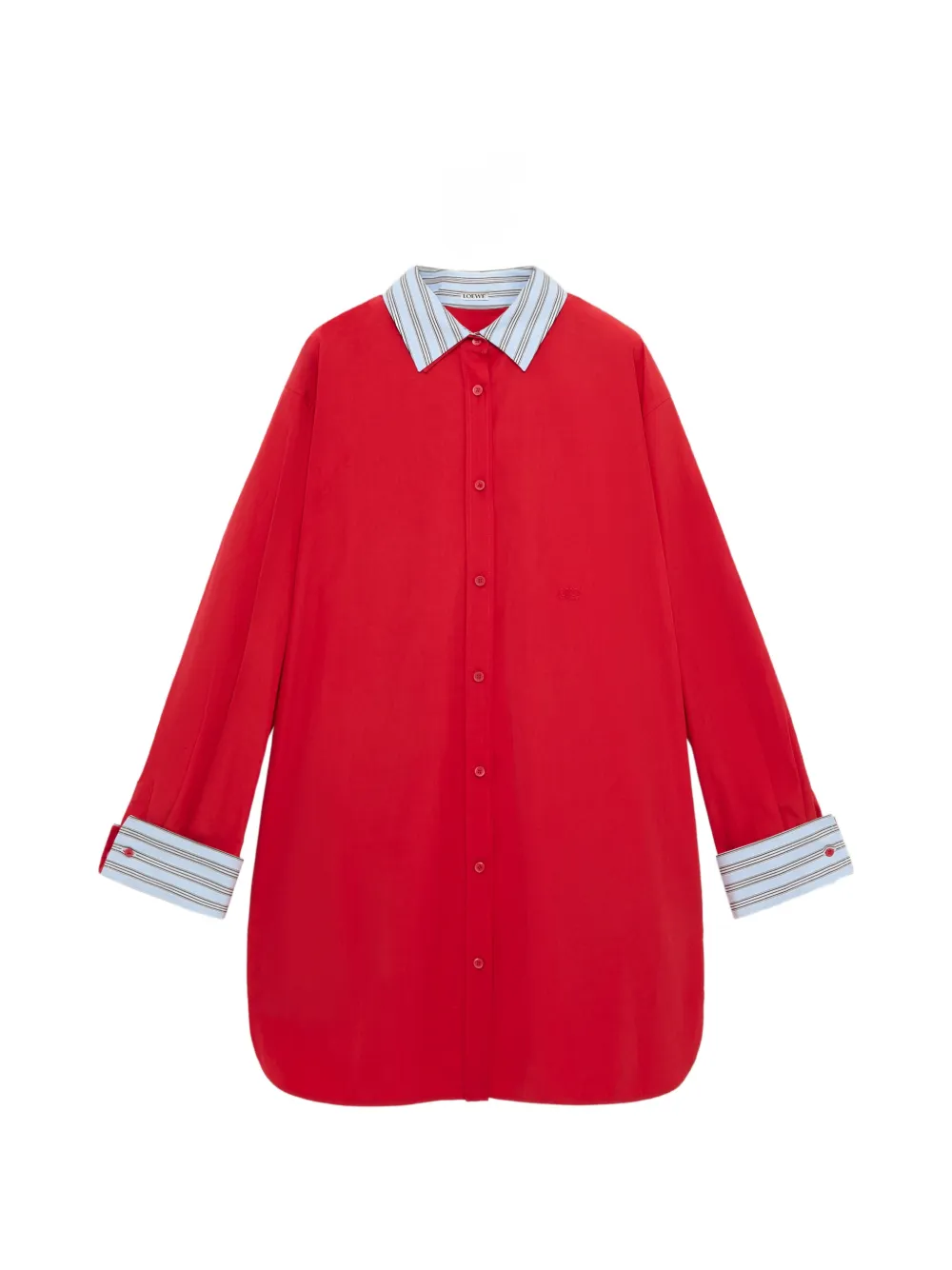 LOEWE shirt dress in cotton
