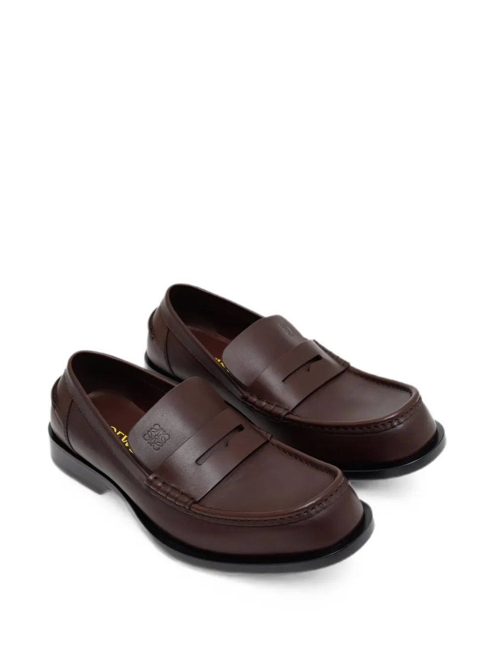 LOEWE Bobine loafers Bruin