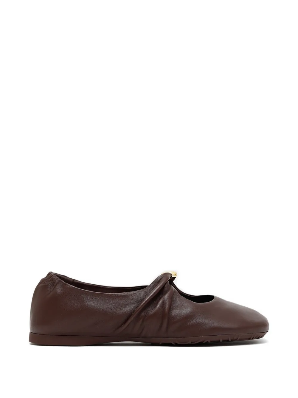 LOEWE Anagram ballet flats - Marrone