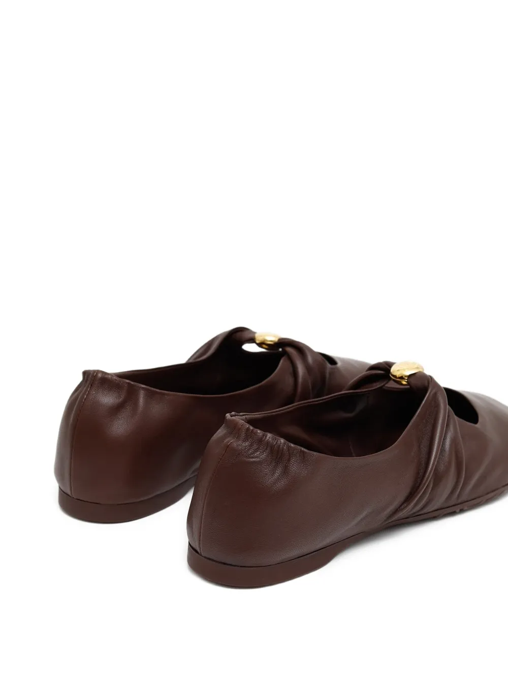 LOEWE Anagram ballet flats Bruin