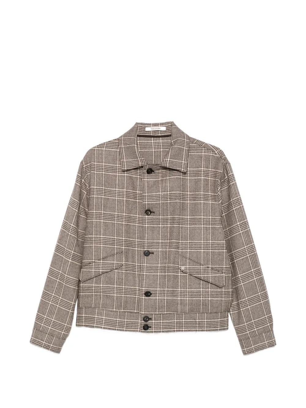 Tagliatore Prince of Wales check jacket - Marrone