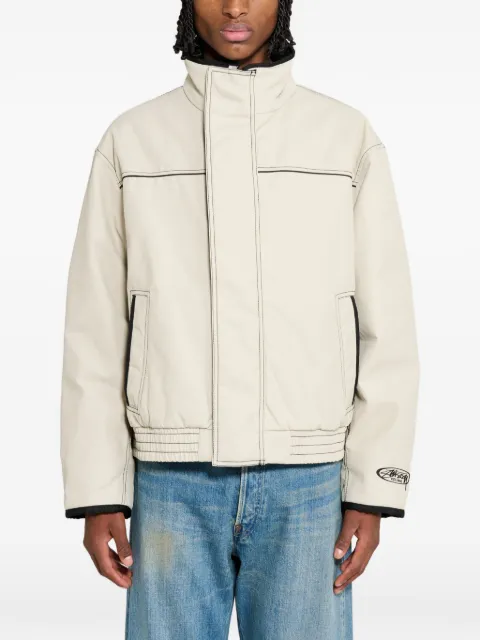 Stüssy contrast-stitch built jacket